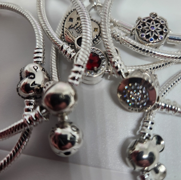 Pandora 2 Bracelet and 2 Rings and Suprise don't even think twice - Picture 4 of 5